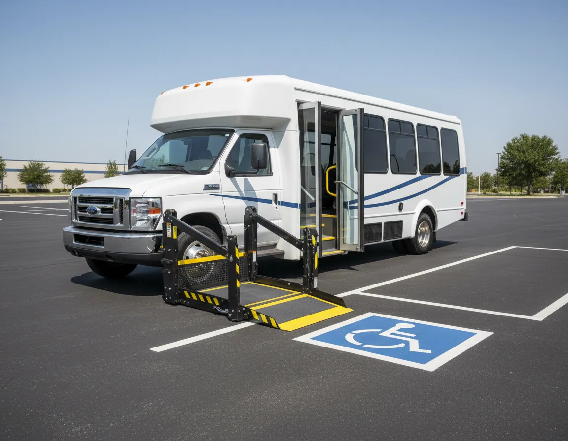 Specialty or accessible vehicle in fleet